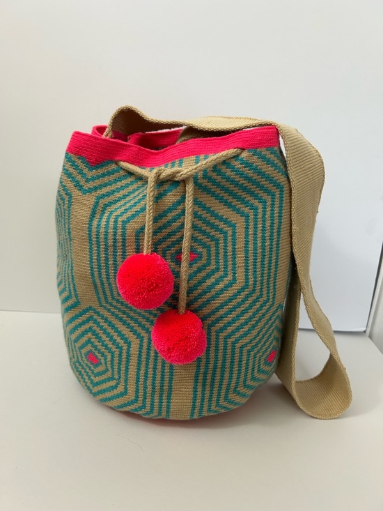 Sophie Anderson Handbags - Sophie Anderson - Lilla Pom Pom Bucket Bag